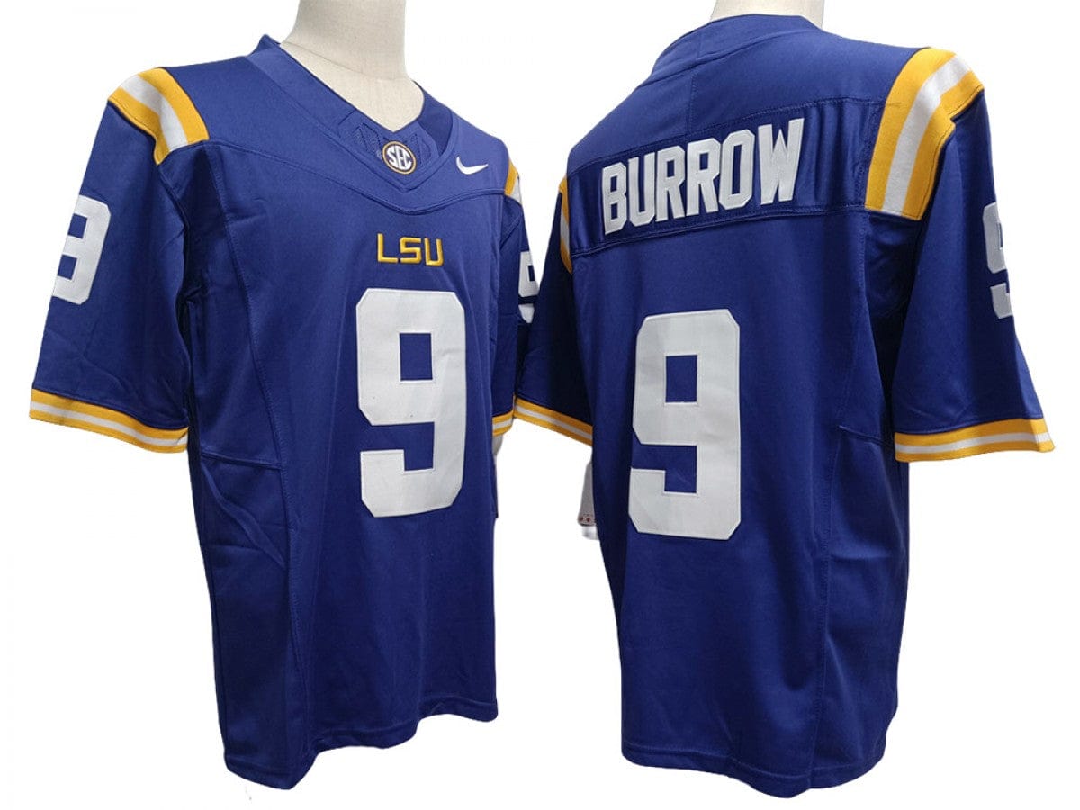LSU Tigers #9 Joe Burrow Vapor F.U.S.E. Limited Jersey Stitched - Image 2