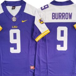 LSU Tigers #9 Joe Burrow Vapor F.U.S.E. Limited Jersey Stitched