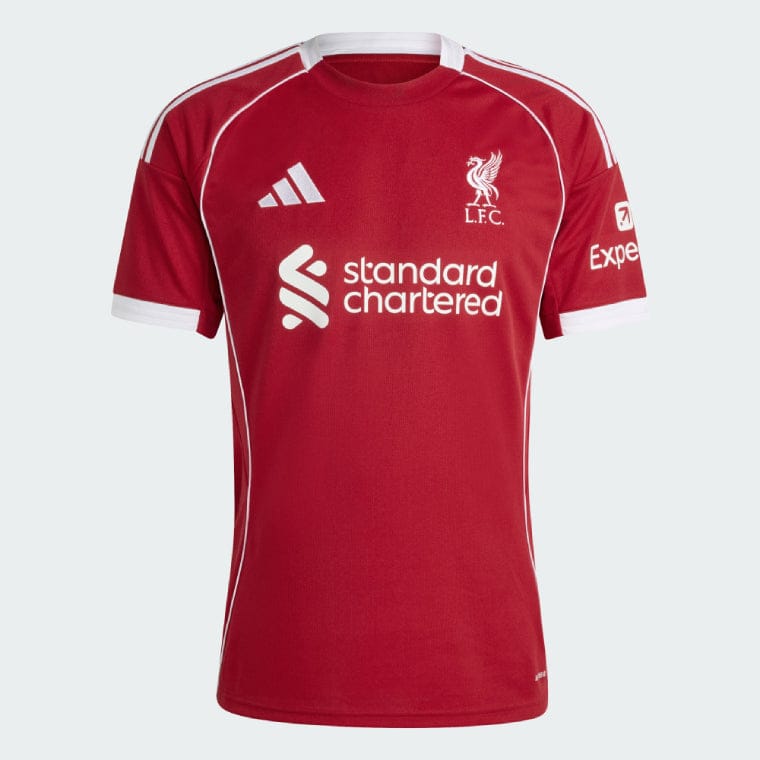 Alternative view of Liverpool 2025-26 ELLIOTT 19 Home Jersey – Red