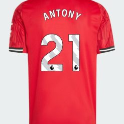 Manchester United Home 2025-26 ANTONY 21 Match Jersey – Red