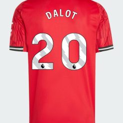 Manchester United Home 2025-26 DALOT 20 Match Jersey – Red