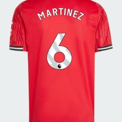 Manchester United Home 2025-26 MARTINEZ 6 Match Jersey – Red