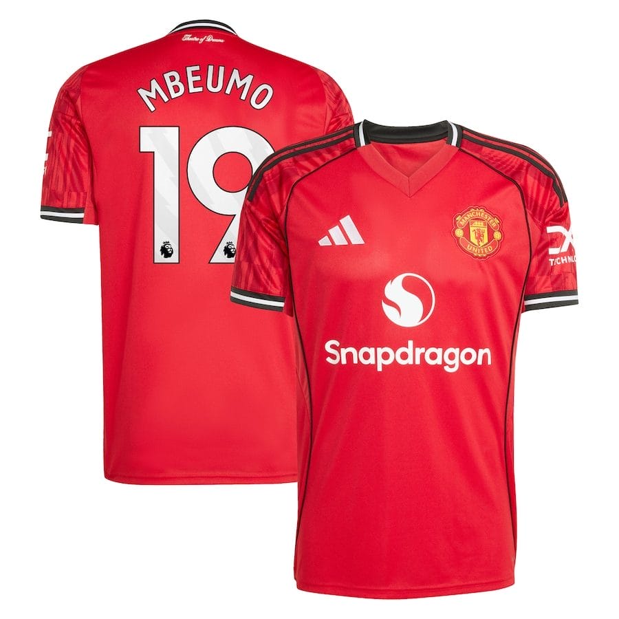 Manuel Ugarte 25 Manchester United 2025-26 Third Match Jersey – Black