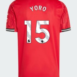 Manchester United Home 2025-26 YORO 15 Match Jersey – Red