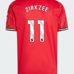 Manchester United Home 2025-26 ZIRKZEE 11 Match Jersey – Red