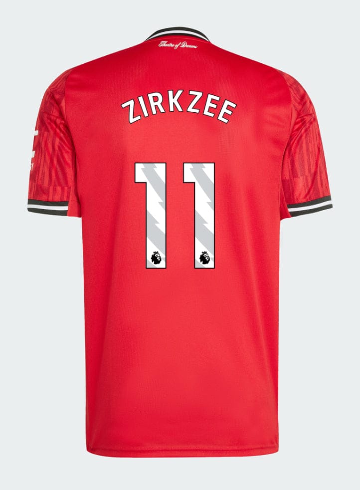 Manchester United Home 2025-26 ZIRKZEE 11 Match Jersey – Red