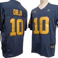 Michigan Wolverines #10 Navy Vapor F.U.S.E. Limited - Alex Orji Jersey