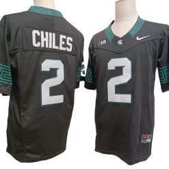 Michigan State Spartans #2 Aidan Chiles Vapor F.U.S.E. Limited Jersey Stitched