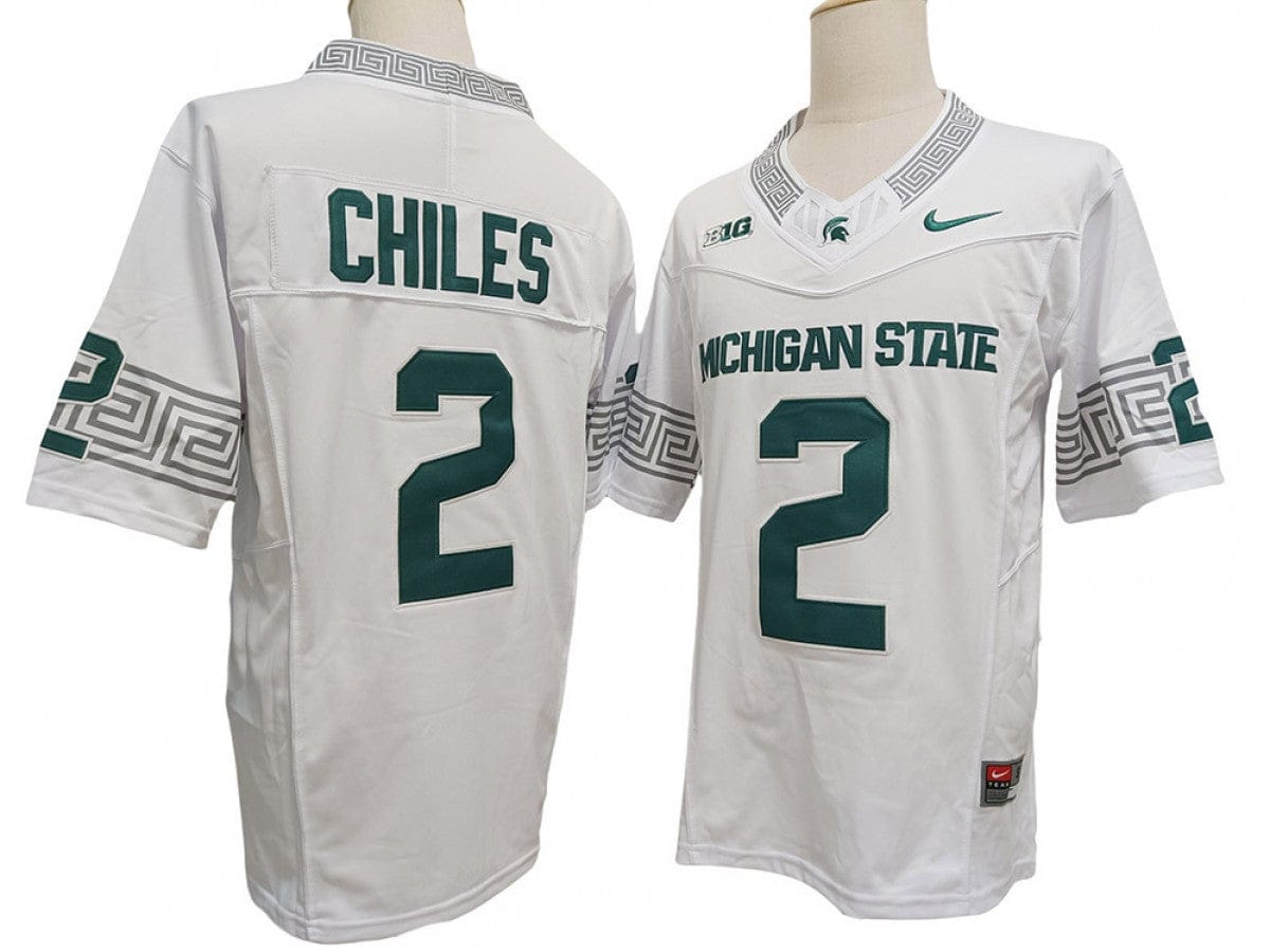 Michigan State Spartans #2 Aidan Chiles Vapor F.U.S.E. Limited Jersey Stitched - Image 3