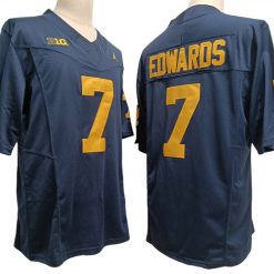 Michigan Wolverines #7 Donovan Edwards Vapor F.U.S.E. Limited Jersey