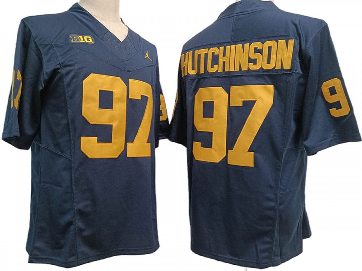 Michigan Wolverines #97 Aidan Hutchinson Vapor F.U.S.E. Limited Jersey Stitched
