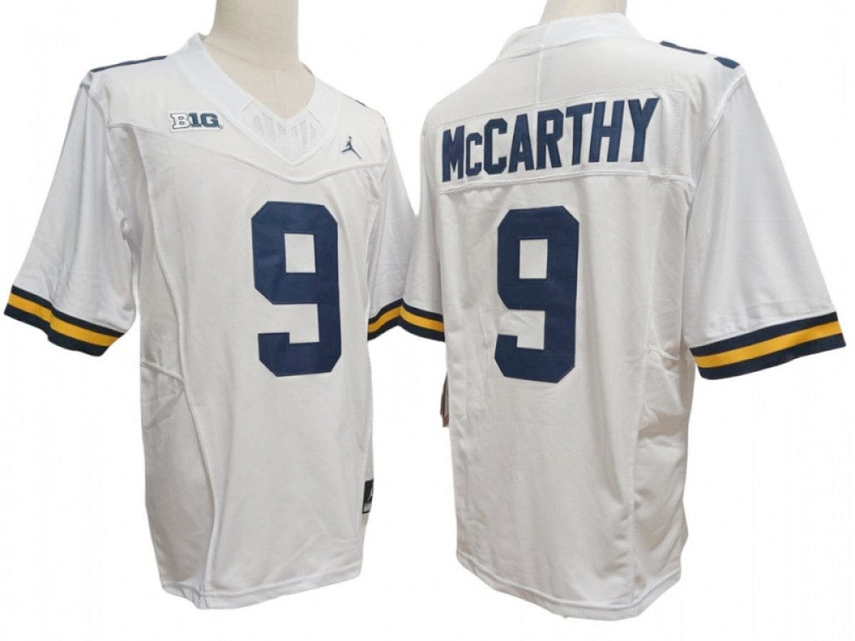 Michigan Wolverines #9 J.J. McCarthy Vapor F.U.S.E. Limited Jersey Stitched - Image 2
