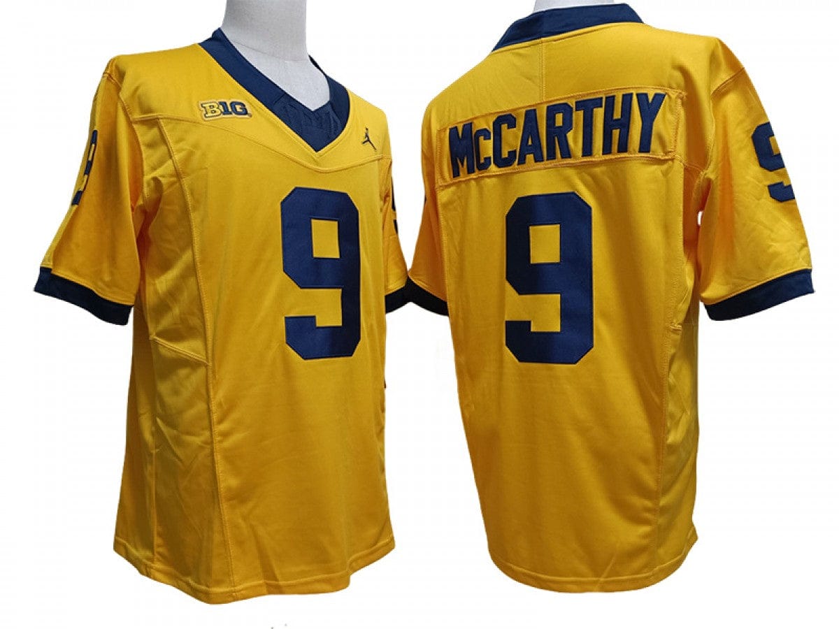 Michigan Wolverines #9 J.J. McCarthy Vapor F.U.S.E. Limited Jersey Stitched - Image 3