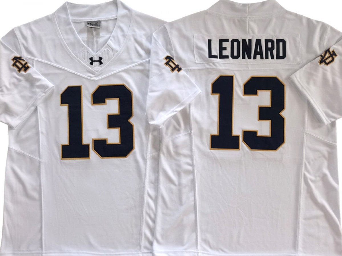 Notre Dame Fighting Irish #13 Riley Leonard Vapor F.U.S.E. Limited Jersey Stitched - Image 5