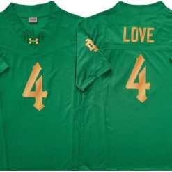 Notre Dame Fighting Irish #4 Jeremiyah Love Vapor F.U.S.E. Limited Jersey