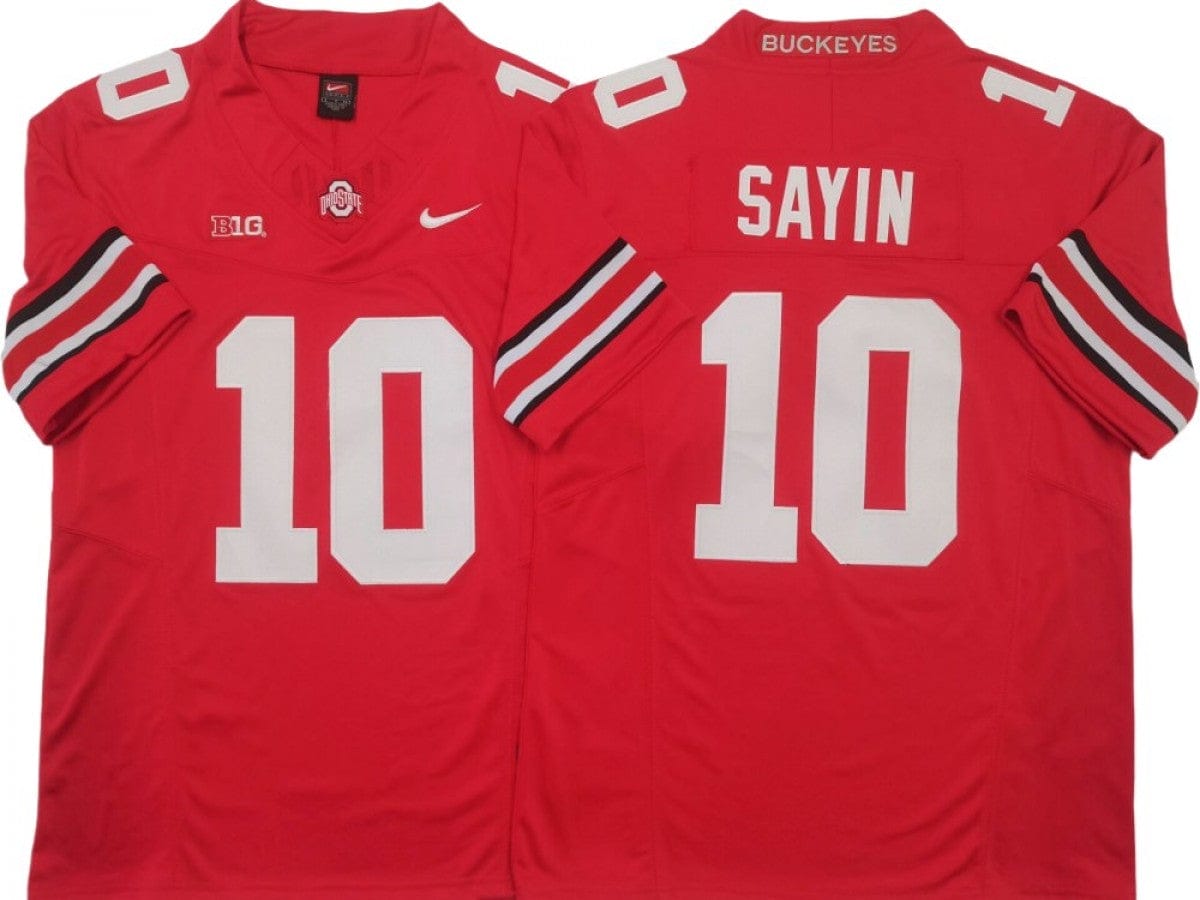 Ohio State Buckeyes #10 Julian Sayin Vapor F.U.S.E. Limited Jersey Red