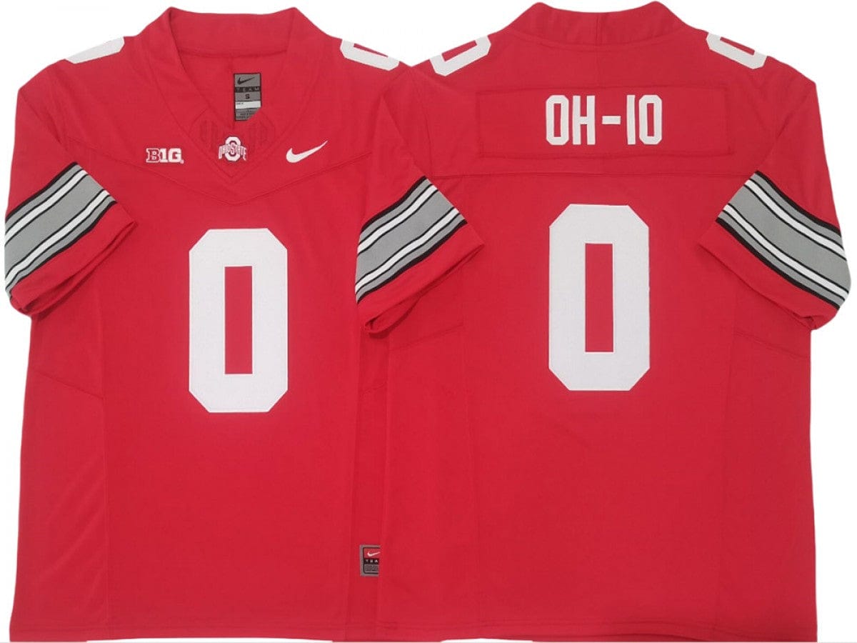 Ohio State Buckeyes #0 OH-IO Vapor F.U.S.E. Limited Jersey Stitched - Image 2