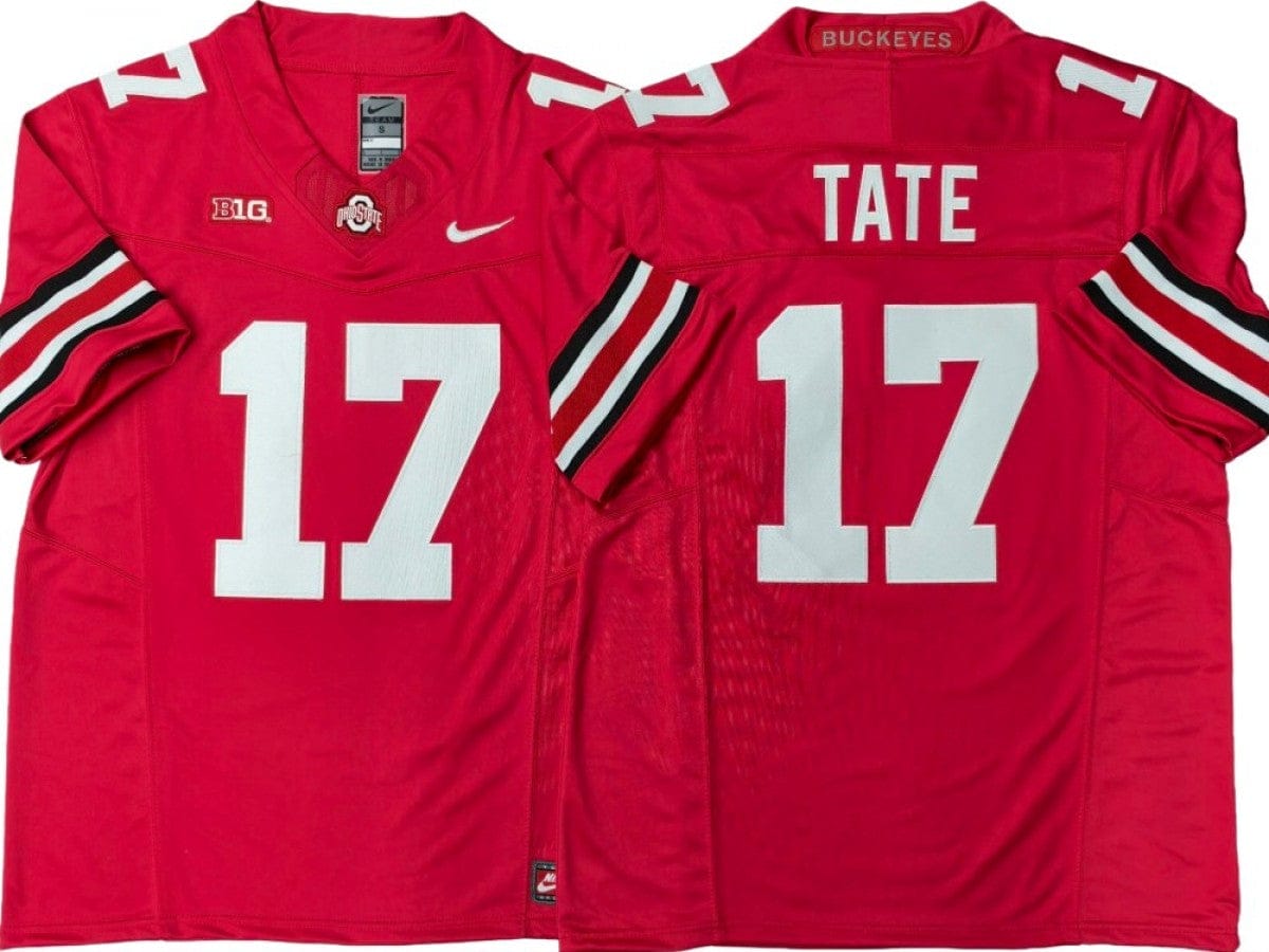 Ohio State Buckeyes #17 Carnell Tate Vapor F.U.S.E. Limited Jersey - Image 3