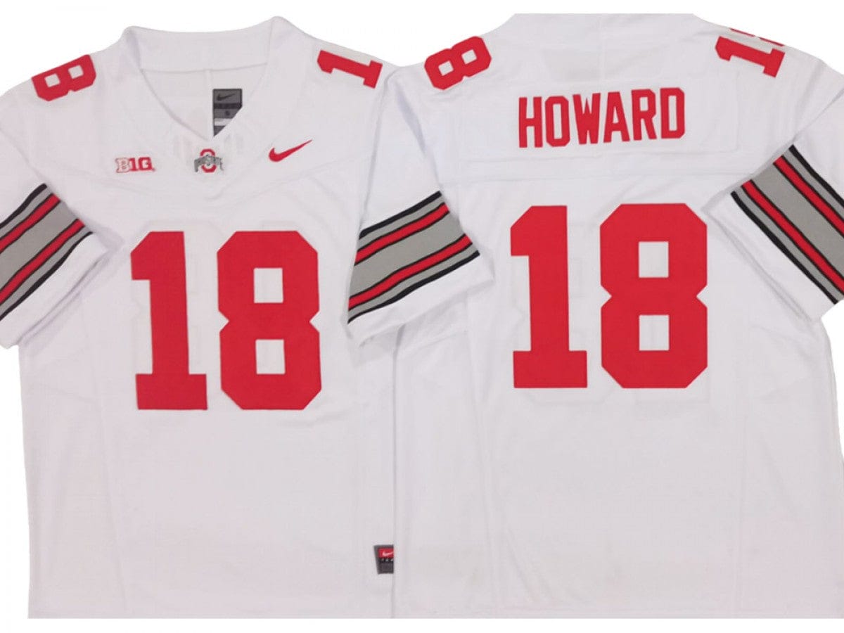 Ohio State Buckeyes #18 Vapor F.U.S.E. Limited Jersey - Will Howard - Image 4