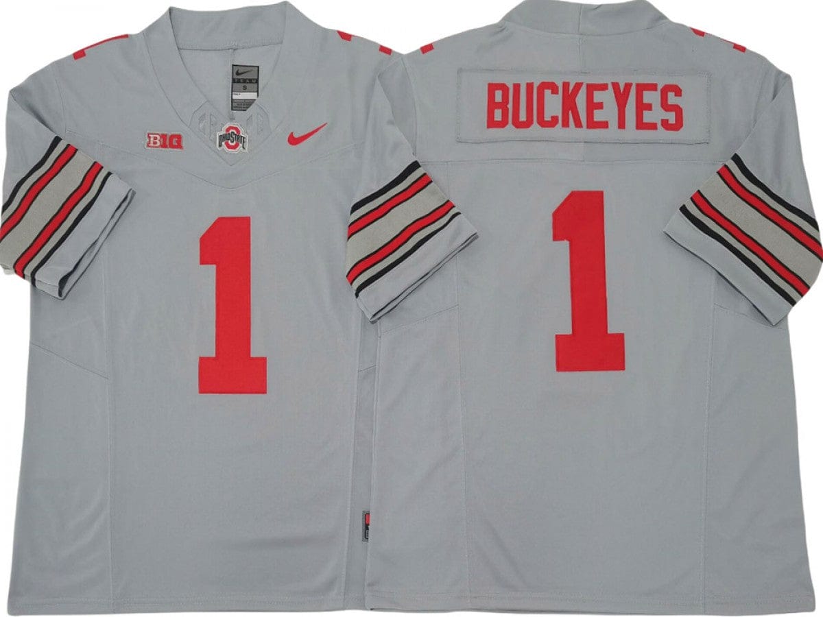Ohio State Buckeyes #1 Buckeyes Vapor F.U.S.E. Limited Jersey - Image 2