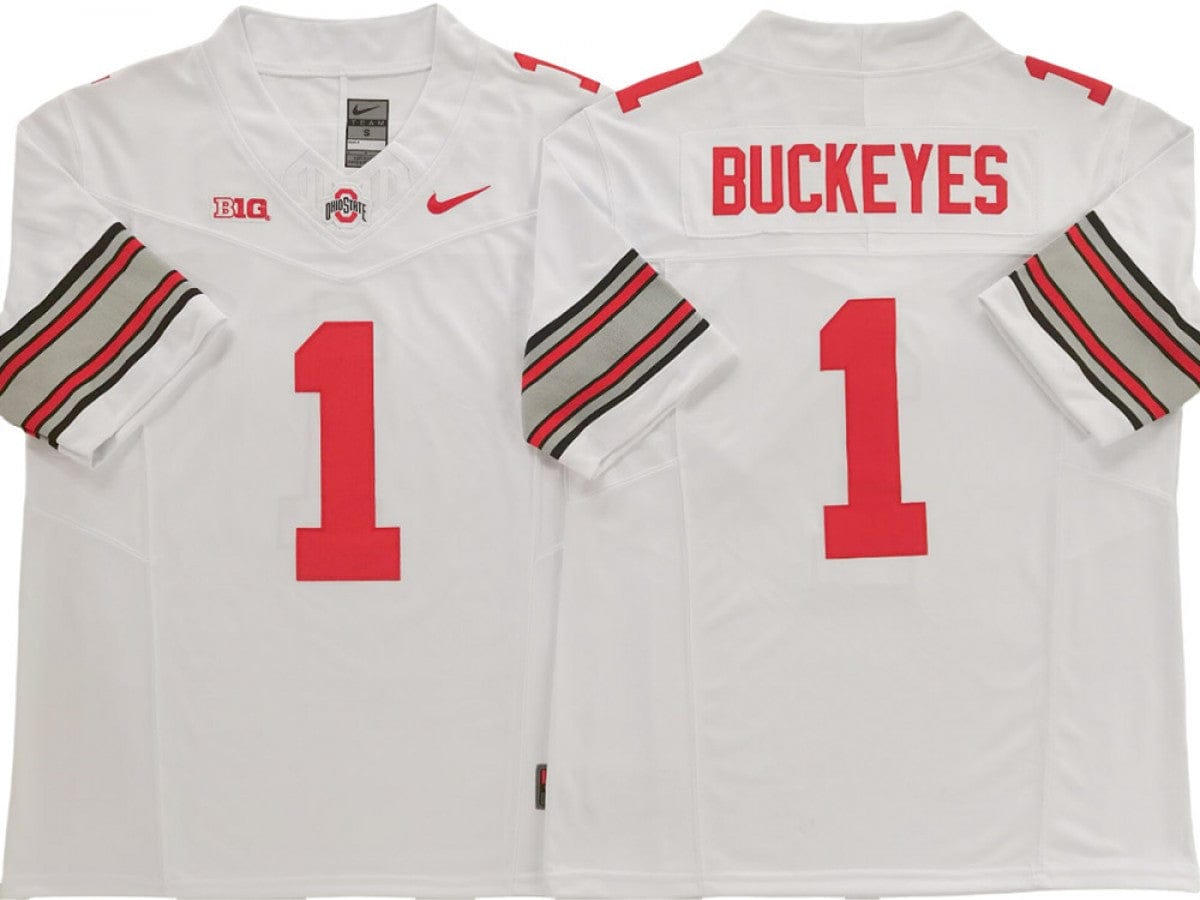Ohio State Buckeyes #1 Buckeyes Vapor F.U.S.E. Limited Jersey - Image 4