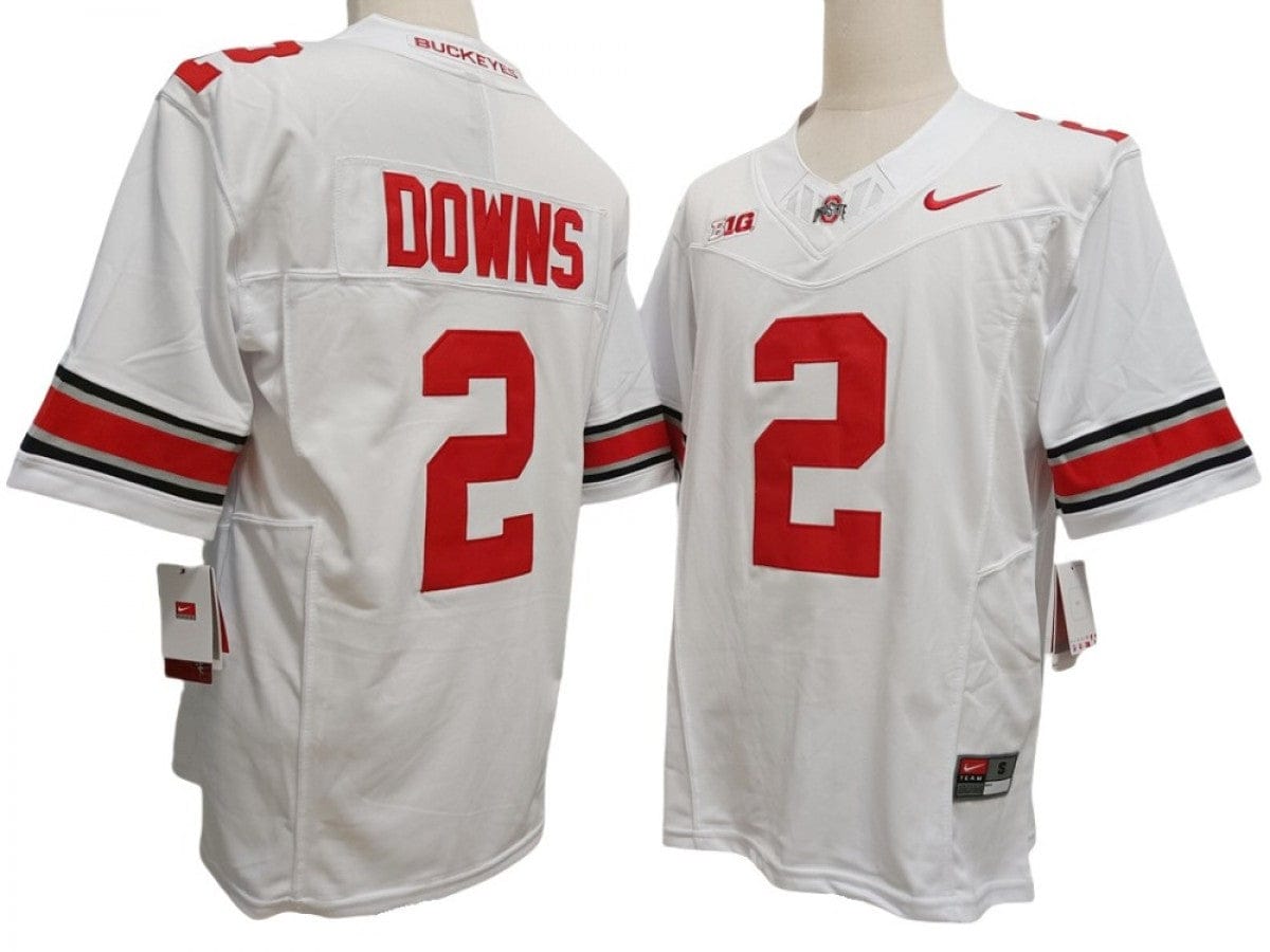 Ohio State Buckeyes #2 Caleb Downs Vapor F.U.S.E. Limited Jersey - Image 4