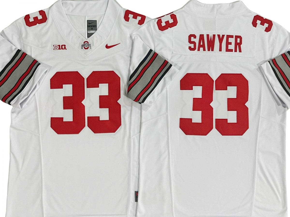 Ohio State Buckeyes #33 Jack Sawyer Vapor F.U.S.E. Limited Jersey - Image 4