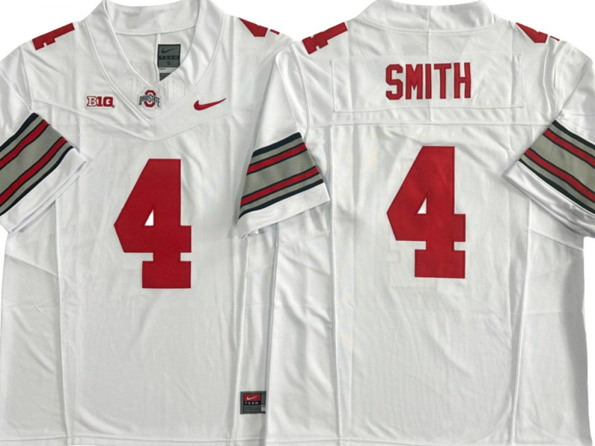 Ohio State Buckeyes #4 Vapor F.U.S.E. Limited Jersey - Jeremiah Smith Stitched - Image 3