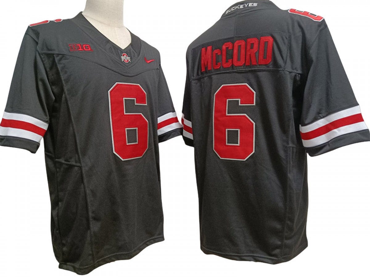 Ohio State Buckeyes #6 Vapor F.U.S.E. Limited Jersey - Kyle McCord Stitched