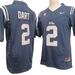 Ole Miss Rebels #2 Jaxson Dart Vapor F.U.S.E. Limited Jersey