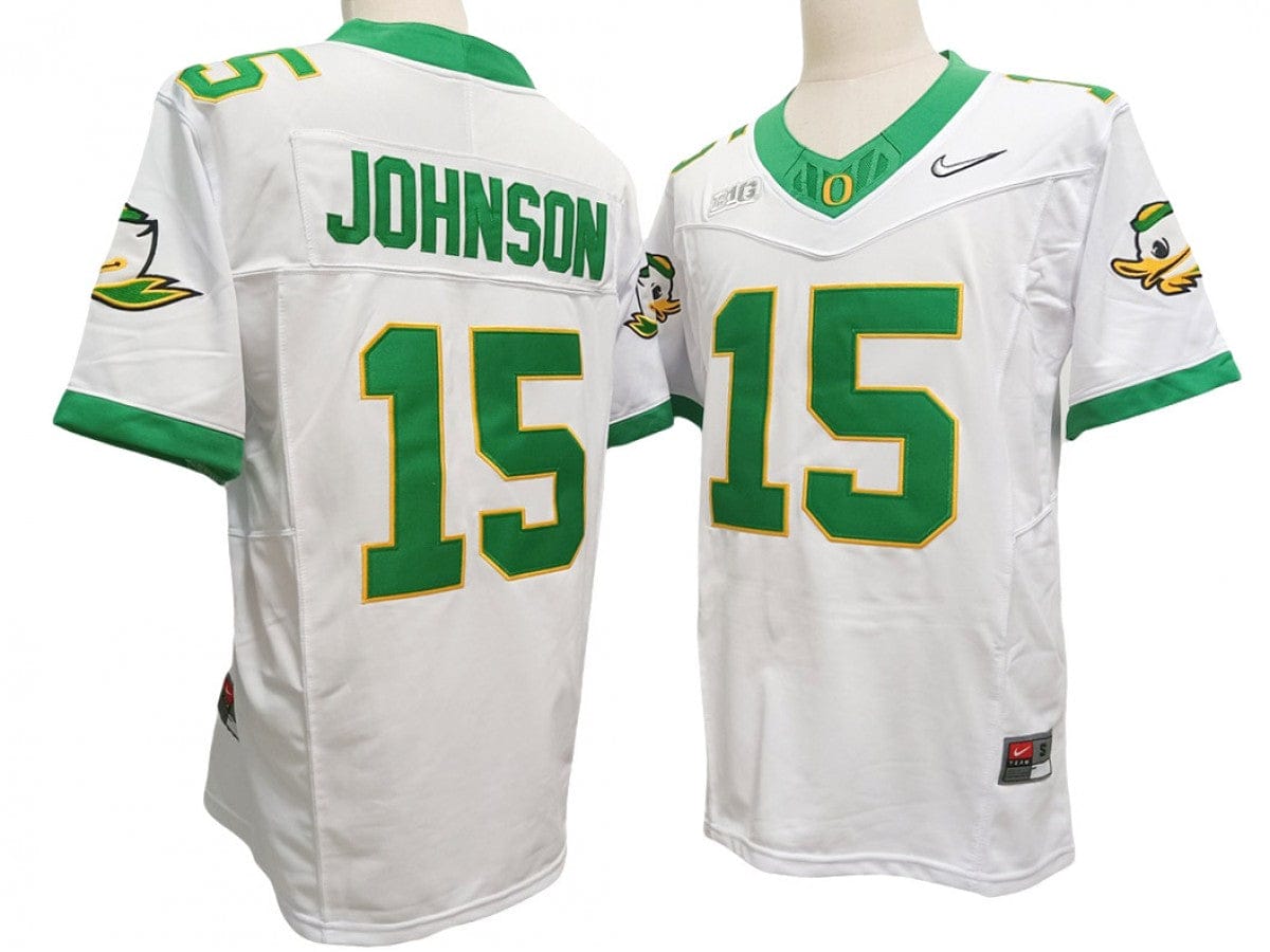 Oregon Ducks #15 Tez Johnson Vapor F.U.S.E. Limited Jersey - Image 4