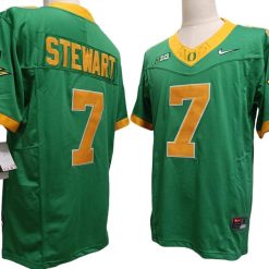 Oregon Ducks #7 Evan Stewart Vapor F.U.S.E. Limited Jersey