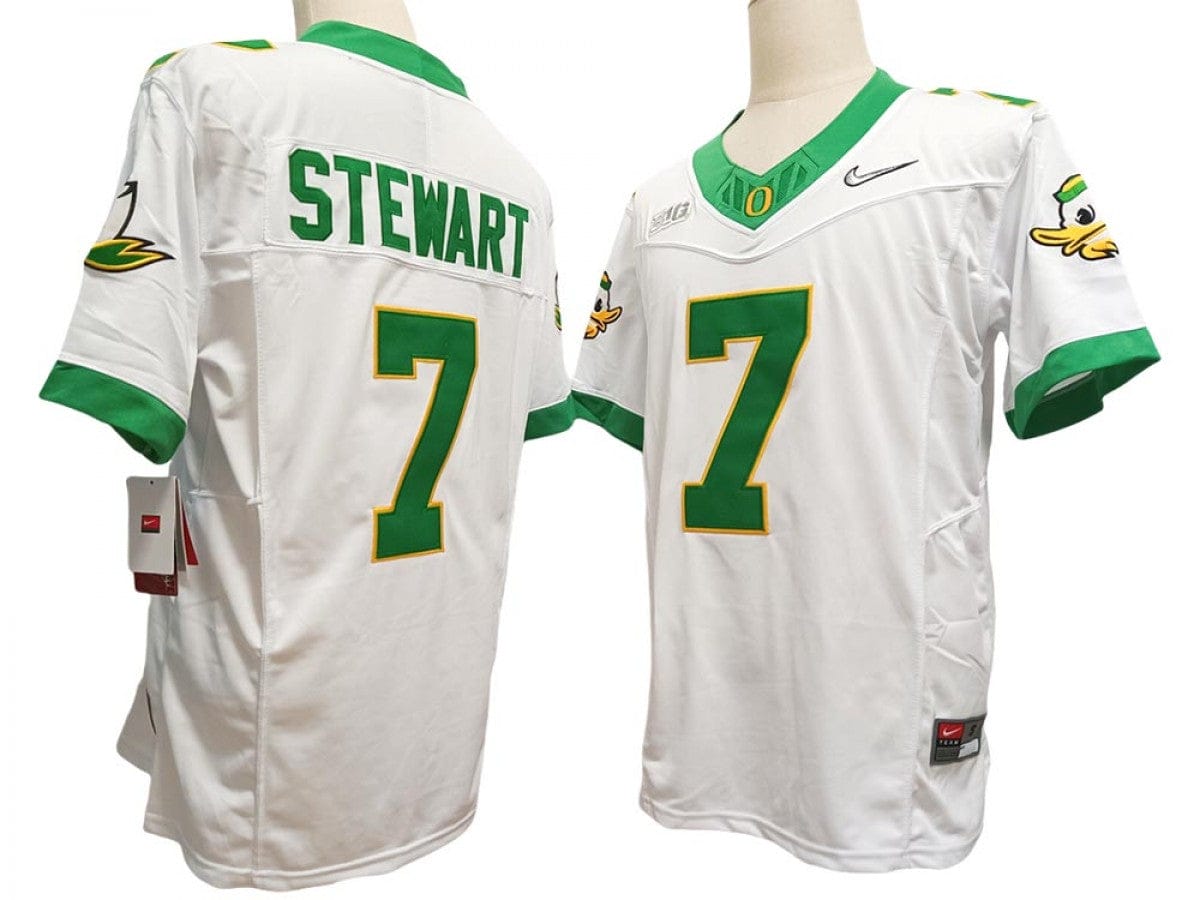 Oregon Ducks #7 Evan Stewart Vapor F.U.S.E. Limited Jersey - Image 2