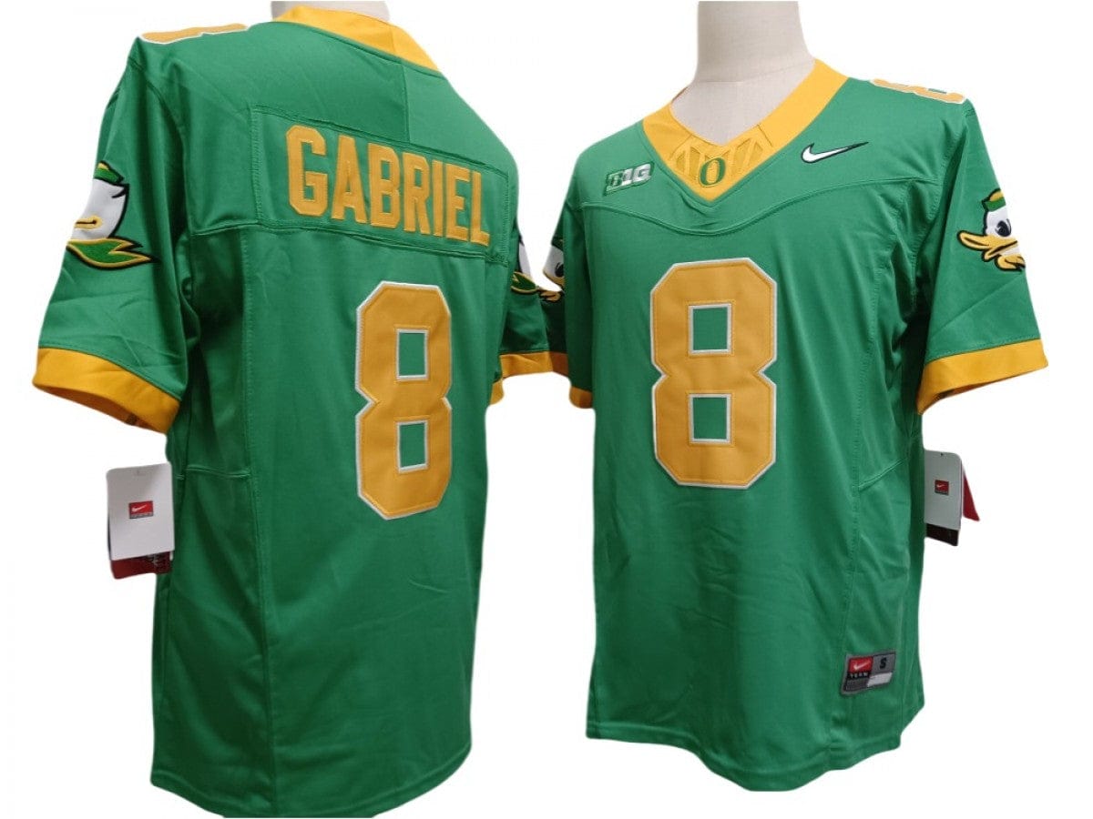 Oregon Ducks #8 Dillon Gabriel Vapor F.U.S.E. Limited Jersey - Image 2