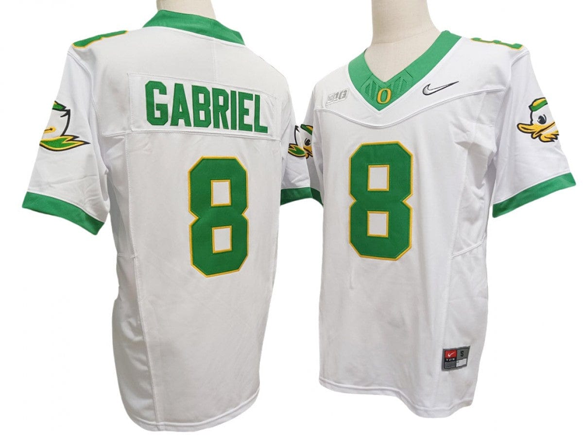 Oregon Ducks #8 Dillon Gabriel Vapor F.U.S.E. Limited Jersey - Image 4