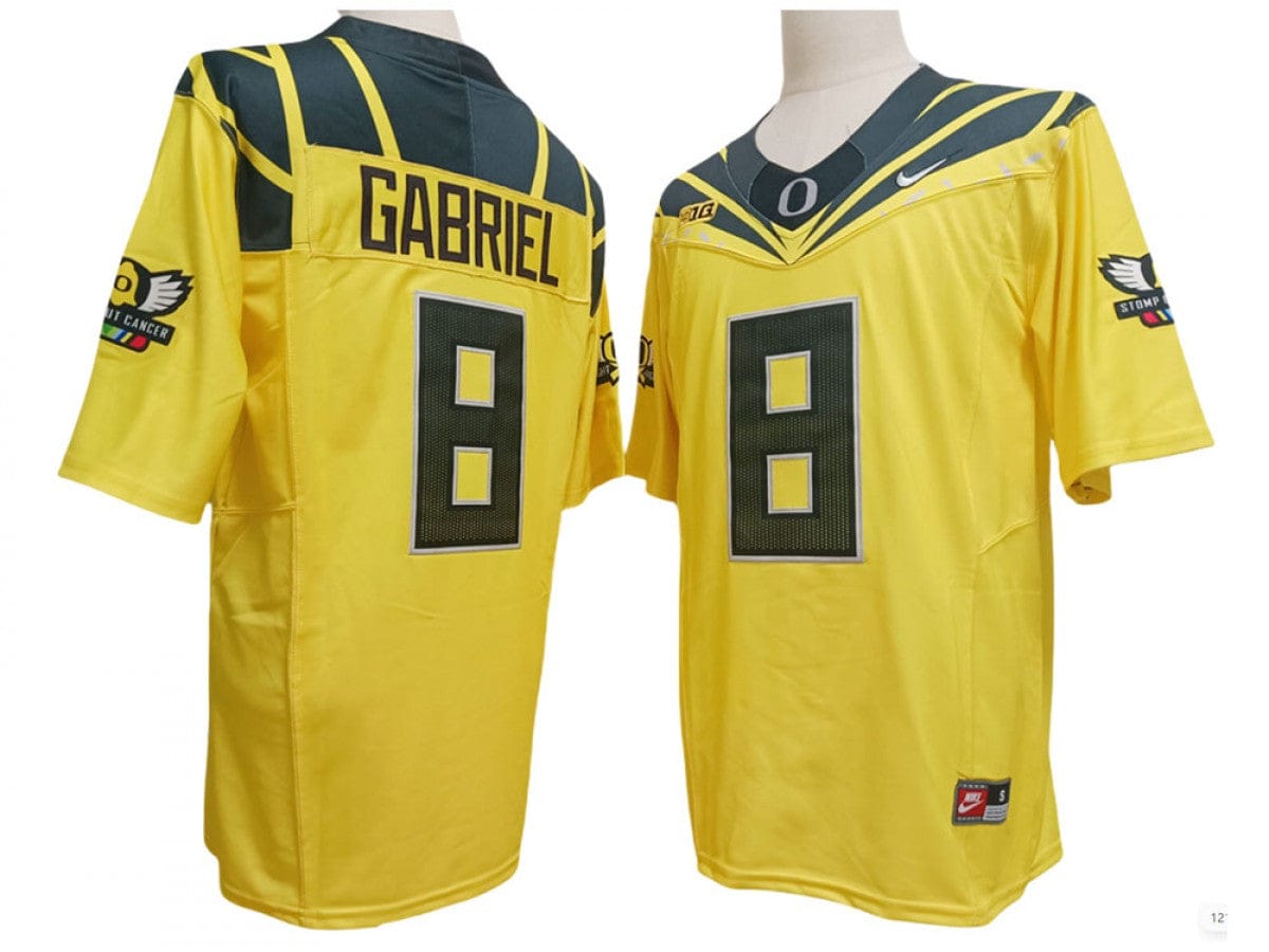Oregon Ducks #8 Dillon Gabriel Vapor F.U.S.E. Limited Jersey - Image 3