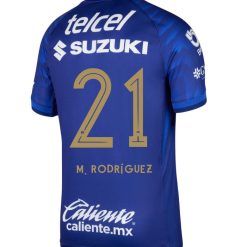 Alternative view of Pumas UNAM 2025-26 M. RODRÍGUEZ 21 Away Jersey – Azul Marino