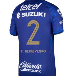 Pumas UNAM 2025-26 P. BENNEVENDO 2 Away Jersey – Azul Marino