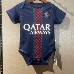 PSG 2025-26 Future Champion Gear Soccer Baby Bodysuit – Blue