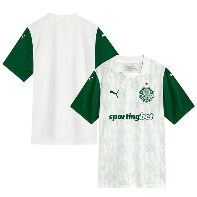 Palmeiras 2025-26 Away Match Jersey – White