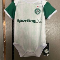 Palmeiras 2025-26 Young Verdão Supporte Soccer Baby Bodysuit – White