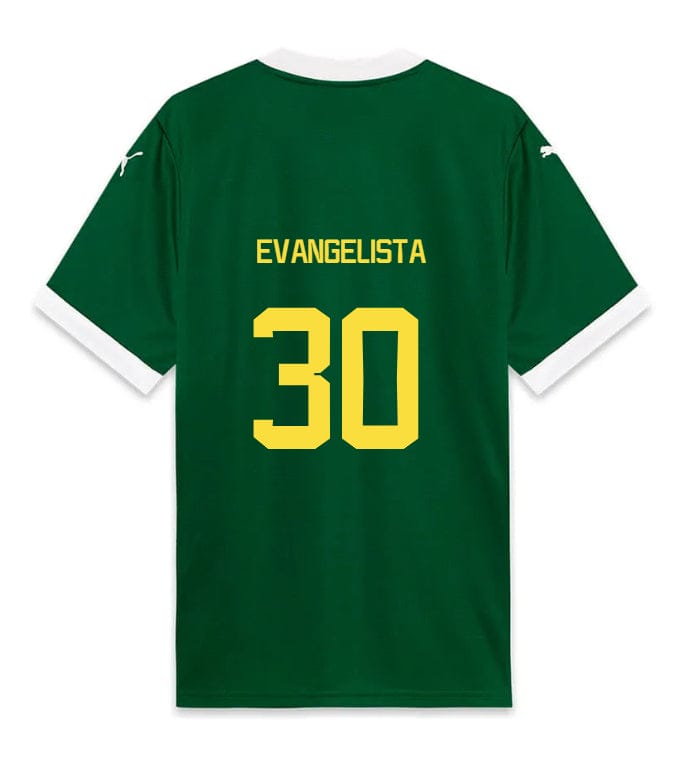 Palmeiras EVANGELISTA 30 Home 2025-26 Jersey – Green