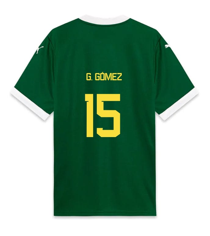 Palmeiras G. GOMEZ 15 Home 2025-26 Jersey – Green