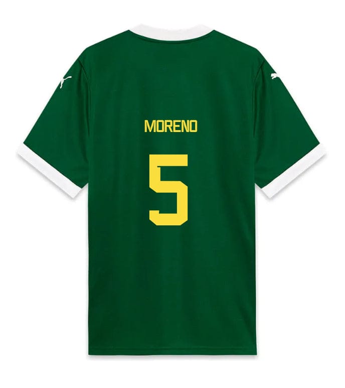 Palmeiras MORENO 5 Home 2025-26 Jersey – Green