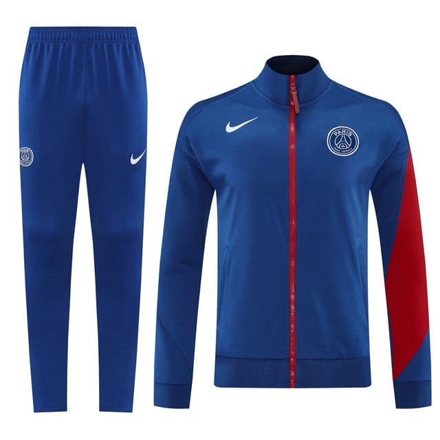 Paris Saint-Germain 2025-26 Soccer Training Set – Royal Blue Burgundy