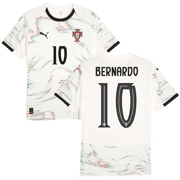 Portugal 2025 Away Bernardo #10 Jersey