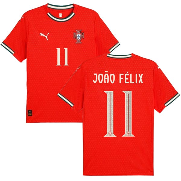 Portugal 2025 Home Joao Félix #11 Jersey