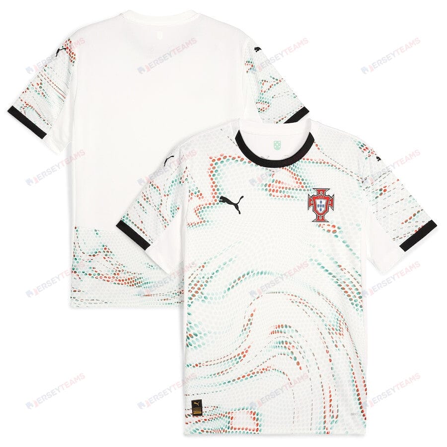 Portugal National Team 2025-26 Away Men Jersey – White