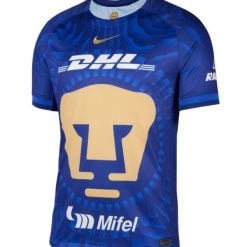 Pumas UNAM 2025-26 R. ERGAS 22 Away Jersey – Azul Marino