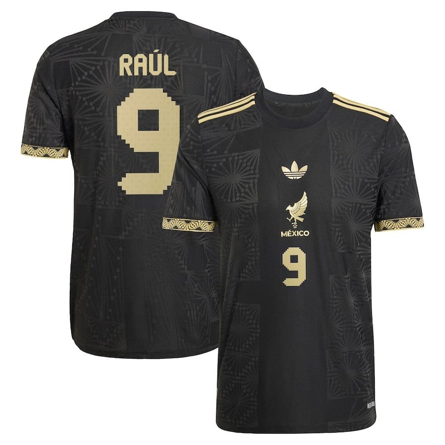 Raul Jimenez #9 Mexico National Team 2025 Third Men Jersey – Black